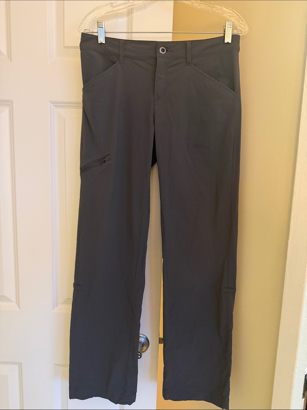 Patagonia Dark Gray Straight-Leg Performance Pants